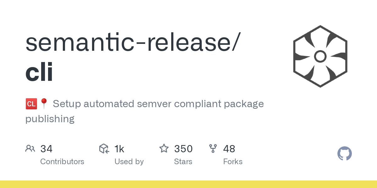 semantic-release/cli